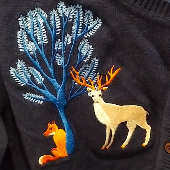 collectif forest friends cardigan